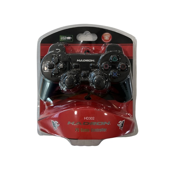 Wonderboy W201S Siyah PC USB Gamepad (140cm Kablo) - PS3 Uyumlu Kablolu Titreşimli Oyun Konsolu