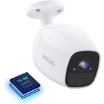 Vacos I41FW 2mp 2.6mm Lens 10Metre IR Led FullColor Çift Yönlü Konuşma IP65 Solar Panelli (Kayıt Özelliği Yok) Ip Kamera