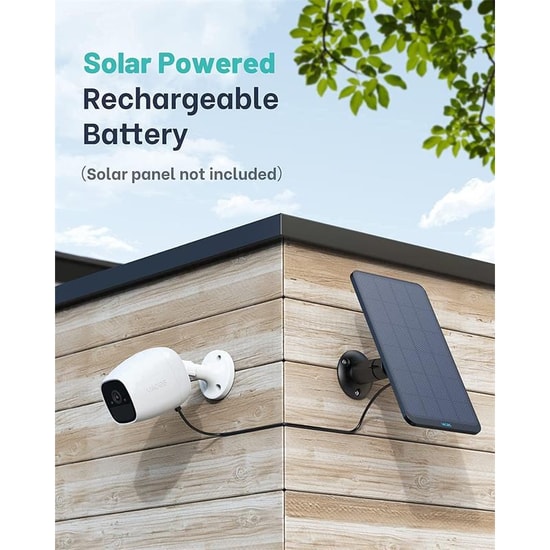 Vacos I41FW 2mp 2.6mm Lens 10Metre IR Led FullColor Çift Yönlü Konuşma IP65 Solar Panelli (Kayıt Özelliği Yok) Ip Kamera