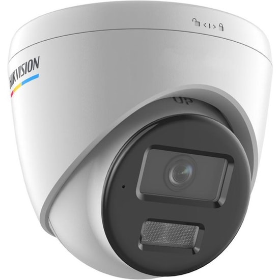 Hikvision DS-2CD1327G2H-LIUF 2MP ColorVu AcuSense IP Dome Kamera - 2.8mm Lens, 30m IR, Akıllı Hibrit, Sesli, H265+, IP67