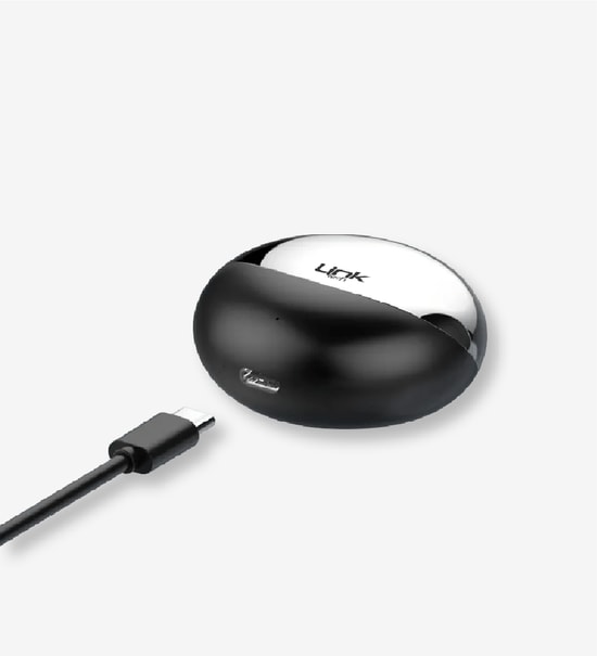 LinkTech TW20 Beyaz Bluetooth 5.3 Kulak İçi Kulaklık - IPX4 Su Geçirmez, USB-C, 10m Kullanım Mesafesi