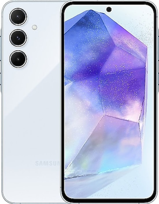 Samsung Galaxy A55 5G 128 GB 8 GB Mavi Akıllı Telefon (Samsung Türkiye Garantili) - 6.6 inç, 5000 mAh, 50 MP, 5G