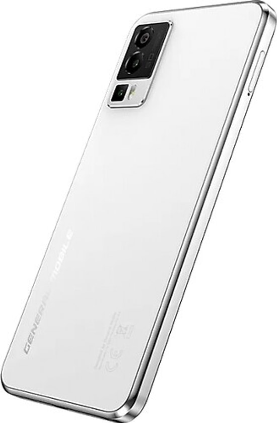 General Mobile GM 23 Beyaz 128GB (4GB RAM) Akıllı Telefon - 50MP Kamera, 6.52" HD+ Ekran, Çift Hatlı, Türkiye Garantili