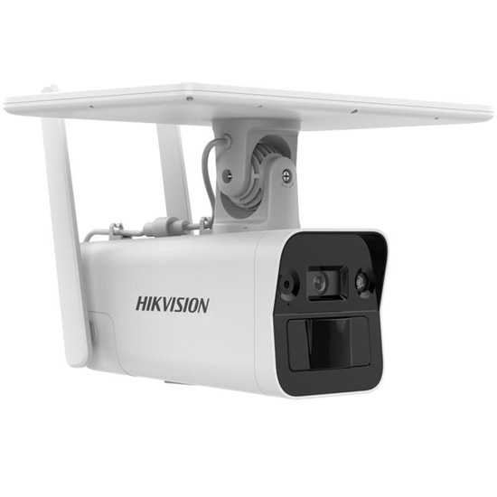 Hikvision DS-2XS2T41G1-ID/4G 4MP Solar Panelli 4G IP Kamera - 4mm Lens, 30m IR, LTE, Digital WDR, PIR+Radar, H265+, IP67