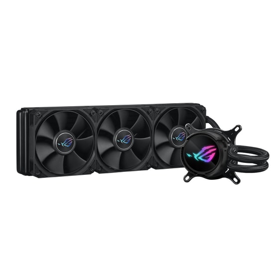 ASUS ROG STRIX LC III 360 ARGB BEYAZ SIVI CPU SOGUTUCU - 3x120mm RGB Fan, Asetek Pompa, Aura Sync, 6 Yıl Garanti