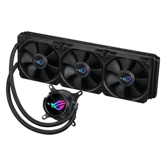 ASUS ROG STRIX LC III 360 ARGB BEYAZ SIVI CPU SOGUTUCU - 3x120mm RGB Fan, Asetek Pompa, Aura Sync, 6 Yıl Garanti