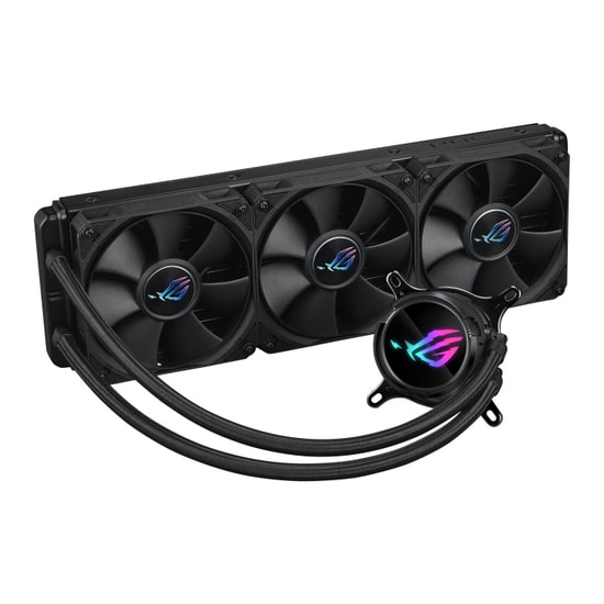 ASUS ROG STRIX LC III 360 ARGB BEYAZ SIVI CPU SOGUTUCU - 3x120mm RGB Fan, Asetek Pompa, Aura Sync, 6 Yıl Garanti