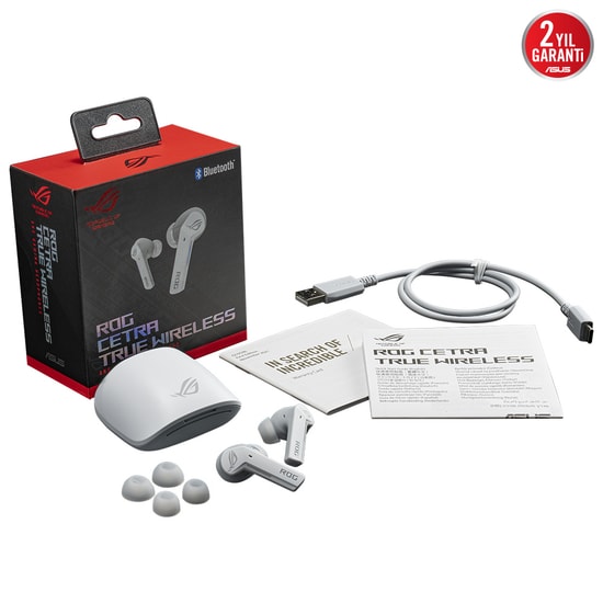 Asus Rog Cetra True Wireless Speednova Düşük Gecikme Wireless Bağlanti Anc Özelliği 27 Saate Kadar Pil Ömrü Ipx Kulaklık