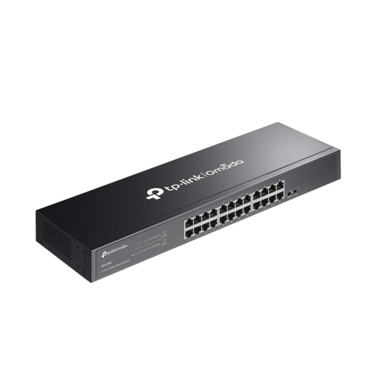 TP-Link Omada DS1024G Switch - 24 Port Gigabit, Rackmount Metal Kasa, QoS Desteği, Yönetilemeyen Ağ Anahtarı