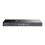 TP-Link Omada DS1016G 16 Port Gigabit Rackmount Switch - Metal Kasa, Fansız, Yönetilemez, Tak ve Çalıştır Ağ Anahtarı