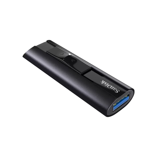 SanDisk Extreme Pro 512GB USB 3.1 Siyah NAND Flash Bellek (SDCZ880-512G-G46) - Sürgülü, 420/380MB/s Okuma Yazma 