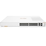 HP Aruba Instant On 1960 24 Port Gigabit Switch (JL806A) - 2x 10GE Uplink, 2x 10GE SFP+, Yönetilebilir Rackmount Anahtar
