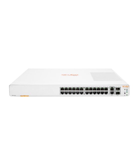 HP Aruba Instant On 1960 24 Port Gigabit Switch (JL806A) - 2x 10GE Uplink, 2x 10GE SFP+, Yönetilebilir Rackmount Anahtar