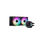 DeepCool LE520 ARGB Siyah 240mm Sıvı İşlemci Soğutucu - 2x120mm ARGB Fanlı, Intel-AMD Uyumlu