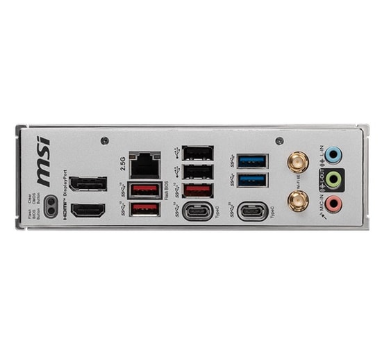 MSI B650M Project Zero Anakart - AM5, DDR5 7600MHz(OC), M.2, HDMI 2.1, DP 1.4, WiFi 6E, 2.5G LAN, BT 5.3, USB-C, mATX
