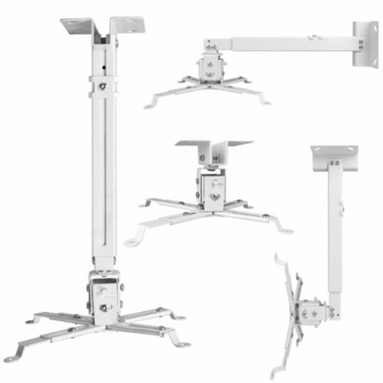 Codegen H18 18-32cm Teleskopik Projeksiyon Askı Aparatı - 25kg Taşıma Kapasitesi, Hareketli ve Ayarlanabilir Tasarım