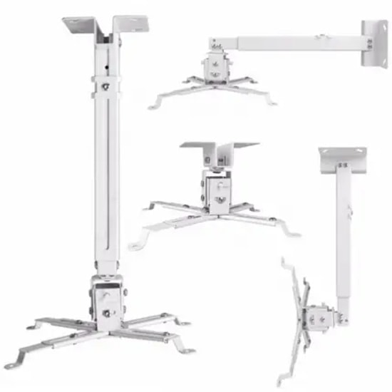 Codegen P20 20cm Üniversal Projeksiyon Askı Aparatı - 25kg Taşıma Kapasitesi, Sabit, Tilt ve Pivot Hareket Özelliği