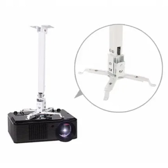 Codegen P20 20cm Üniversal Projeksiyon Askı Aparatı - 25kg Taşıma Kapasitesi, Sabit, Tilt ve Pivot Hareket Özelliği