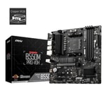 MSI B550M PRO-VDH Anakart: AM4, Ryzen, DDR4 4400MHz OC, M.2, HDMI/DP, VGA, AMD B550, BIOS Flashback Özellikli, Micro ATX