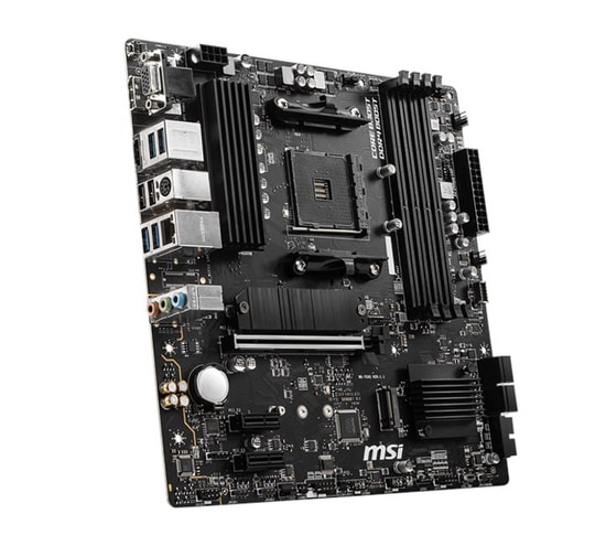MSI B550M PRO-VDH Anakart: AM4, Ryzen, DDR4 4400MHz OC, M.2, HDMI/DP, VGA, AMD B550, BIOS Flashback Özellikli, Micro ATX