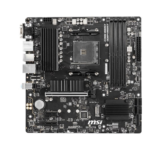 MSI B550M PRO-VDH Anakart: AM4, Ryzen, DDR4 4400MHz OC, M.2, HDMI/DP, VGA, AMD B550, BIOS Flashback Özellikli, Micro ATX