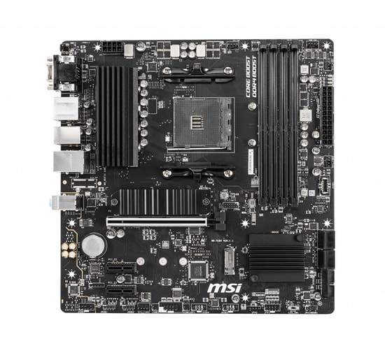 MSI B550M PRO-VDH Anakart: AM4, Ryzen, DDR4 4400MHz OC, M.2, HDMI/DP, VGA, AMD B550, BIOS Flashback Özellikli, Micro ATX