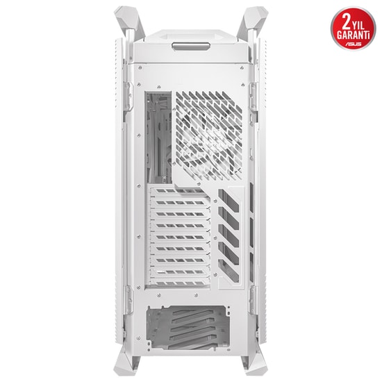 Asus Rog Gr701 Fanli Alüminyum Çelik Alaşimli Temperli Cam Usb 3.2 Eatx Atx Miniatx Microatx Beyaz Bilgisayar Kasasi