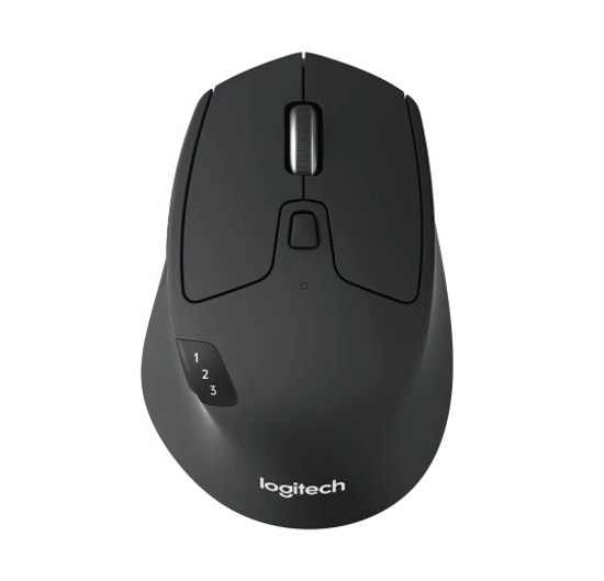 Logitech M720 Triathlon Kablosuz Optik Mouse - Grafit, Yüksek Hızlı, Çoklu Cihaz Özellikli (910-004791)