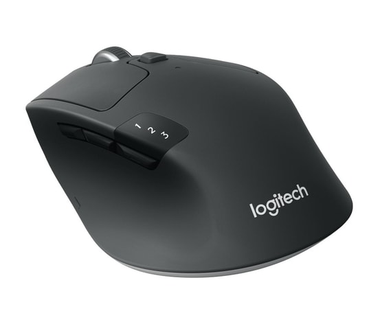 Logitech M720 Triathlon Kablosuz Optik Mouse - Grafit, Yüksek Hızlı, Çoklu Cihaz Özellikli (910-004791)