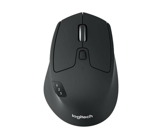 Logitech M720 Triathlon Kablosuz Optik Mouse - Grafit, Yüksek Hızlı, Çoklu Cihaz Özellikli (910-004791)