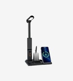 LinkTech LPW-W799 Beyaz 3'ü 1 Arada Masaüstü Wireless Şarj Aleti - 15W Hızlı Şarj, USB Type-C, Telefon Tutucu