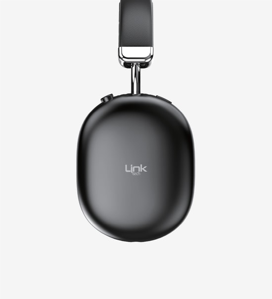 LinkTech HP5 Yeşil ANC Kulak Üstü Bluetooth Kulaklık (LPH-HP5/GREEN) - 40mm Sürücü, 90 Saat Müzik, Type-C, ANC