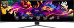 MSI MPG 491CQP 49" QD-OLED DQHD 144Hz 0.03ms Curved Gaming Monitör - 5120x1440, 1800R, HDMI, DP, Type-C, HDR