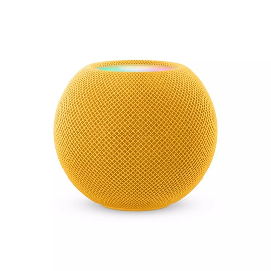 Apple HomePod Mini Sarı Akıllı Hoparlör - Siri, 360 Ses, Oda Algılama, Dokunmatik Kontrol, AirPlay