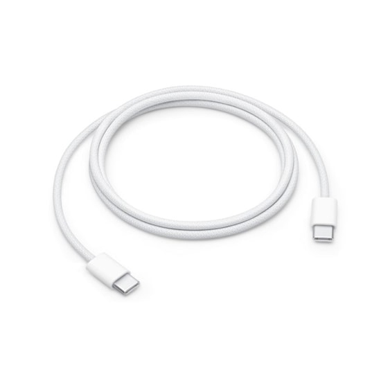 Nettech MQKJ3ZM/A 60W İp Örgü 1m Type-C To Type-C Şarj ve Data Kablosu (Beyaz) - Hızlı Şarj ve Veri Aktarımı (NT-104994)