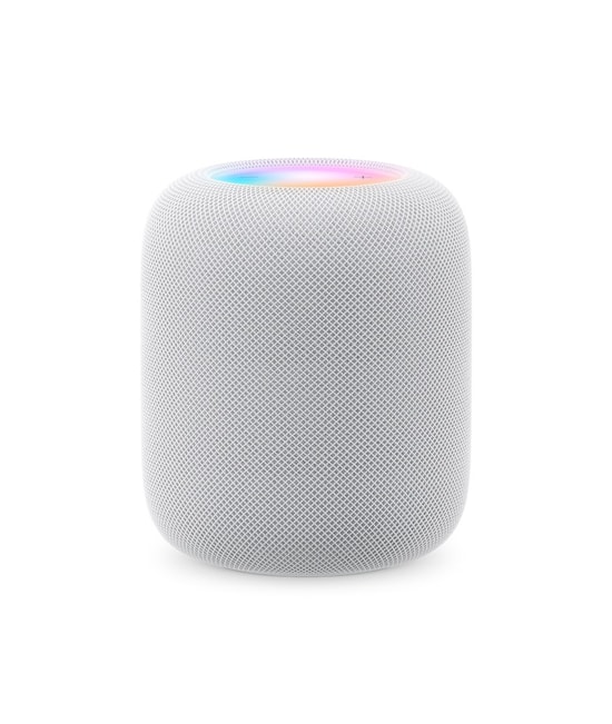 Apple HomePod Beyaz Akıllı Hoparlör -Uzamsal Ses, Siri, Oda Algılama, Yüksek Kaliteli Ses ve Akıllı Ev Kullanımı