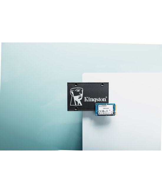 Kingston KC600 256GB 3D NAND SSD (SKC600/256G) - 550/500MB/s Veri Hızı, 2.5" SATA 3.0, 256 MB Cache, 256bit Şifreleme