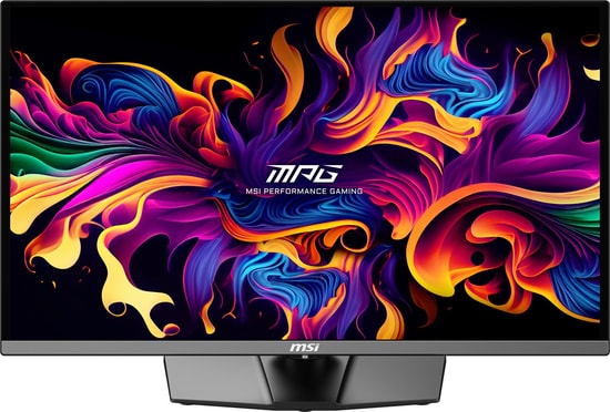 Msi 26.5 Mpg 271qrx Qd-Oled 2560x1440 (Wqhd) 16:9 Flat Qd-Oled 360hz 0.03ms Adaptive-Sync Gaming Monitor Monitör