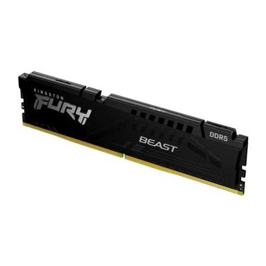 Kingston Beast 16GB 5600MHz DDR5 RAM (KF556C36BBE-16TR) CL36 EXPO - Yüksek Performanslı Siyah Gaming Bellek