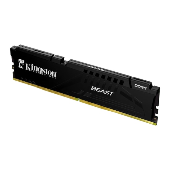 Kingston Beast 16GB 5600MHz DDR5 RAM (KF556C36BBE-16TR) CL36 EXPO - Yüksek Performanslı Siyah Gaming Bellek