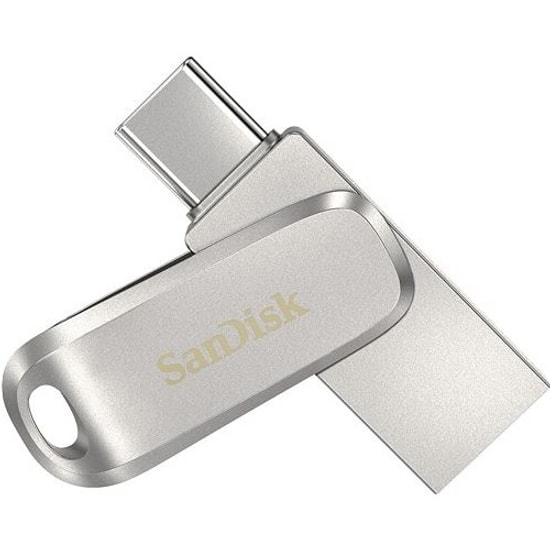 SanDisk Ultra Dual Drive Luxe 32GB Type-C Flash Bellek (SDDDC4-032G-G46) - 150MB/s Okuma, USB 3.1 Gen 1, Metal Tasarım