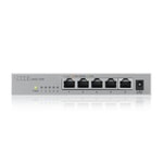 Zyxel Mg-105 5 Port Multi Gigabit 2 50g Ethernet Desktop Switch MG-105-ZZ0101F Yönetilemez 100/1000/2500 Soho Metal Kasa