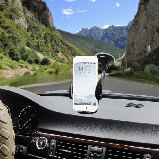 Nettech QE-W13 Araç Içi Araç Camı Etkili Telefon Tutucu Araç Aksesuar