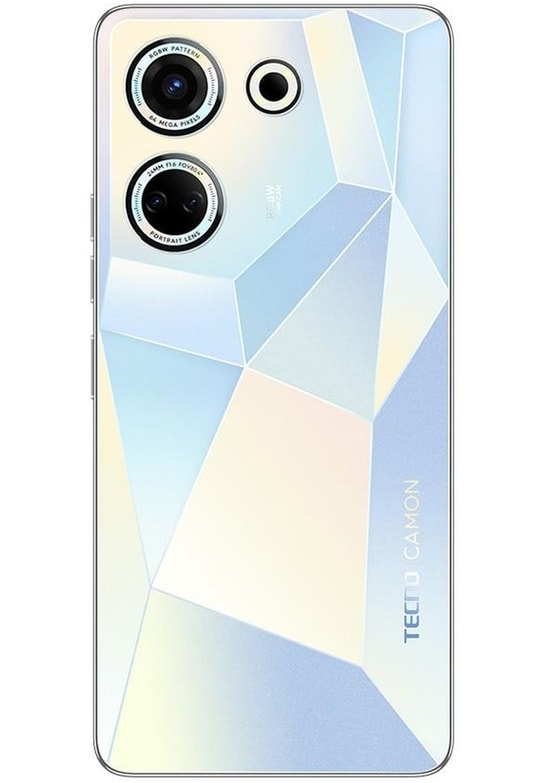 TECNO CAMON 20 Beyaz (8 GB RAM / 256 GB Dahili Hafıza) Akıllı Telefon - 6.67" AMOLED Ekran, 33W Hızlı Şarj