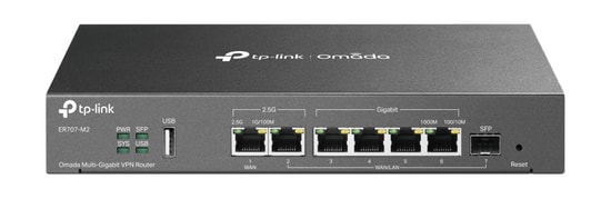 Tp-Link ER707-M2 Gigabit Multi-Wan Omada 2x 2.5g Port 6x Wan Port Sdn Vpn Router Switch