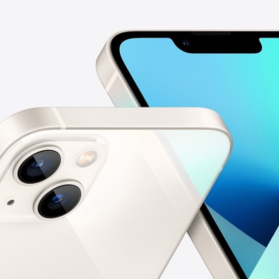 Apple iPhone 13 128 GB Yıldız Işığı Akıllı Telefon (Türkiye Garantili) - 6.1 OLED Ekran, 4GB RAM, 5G Destekli, 3227 mAh