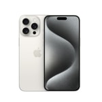 Apple iPhone 15 Pro 128 GB Beyaz Titanyum Akıllı Telefon (Türkiye Garantili) - A17 Pro, 6.1" Super Retina XDR, 48MP, 5G
