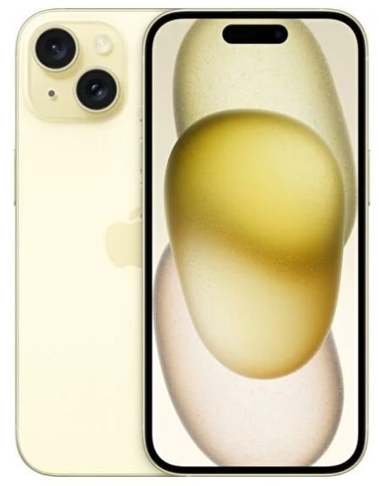 Apple iPhone 15 256 GB Sarı Cep Telefonu (Apple Türkiye Garantili) - A16 Bionic, 6.1 inç Ekran, 48 MP Kamera, 5G