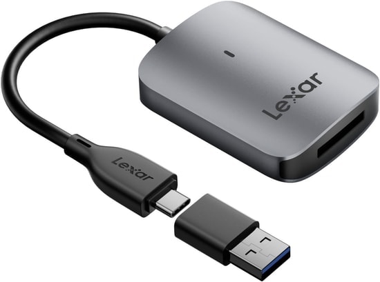 Lexar LRW515U-RNHNG CFexpress Type-A USB 3.2 Gen 2 Kart Okuyucu - USB-C, USB-A Bağlantı, Profesyonel Veri Aktarımı