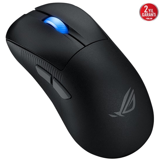 ASUS ROG Keris II Ace Wireless Oyuncu Mouse - 42000 DPI, 750 IPS, Optik Sensör, Aura Sync RGB, 54g Hafif Tasarım